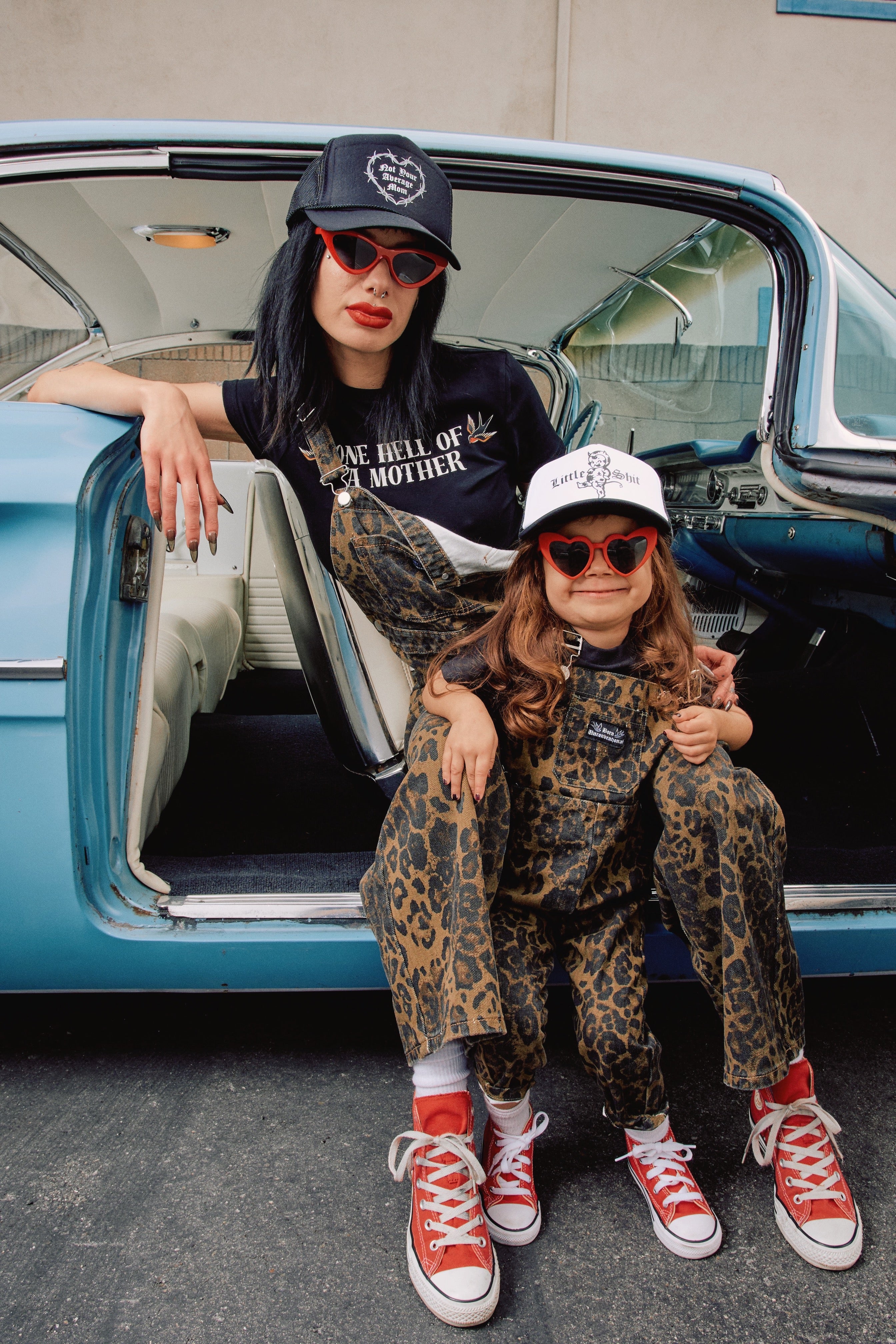 Leopard print overalls (KIDS)