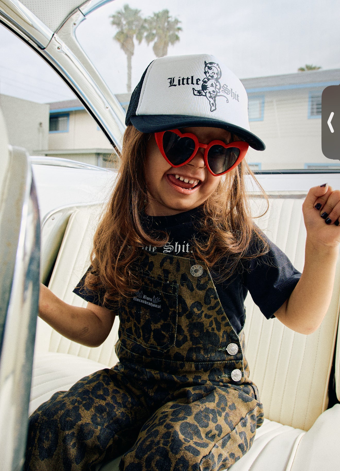 Leopard print overalls (KIDS)