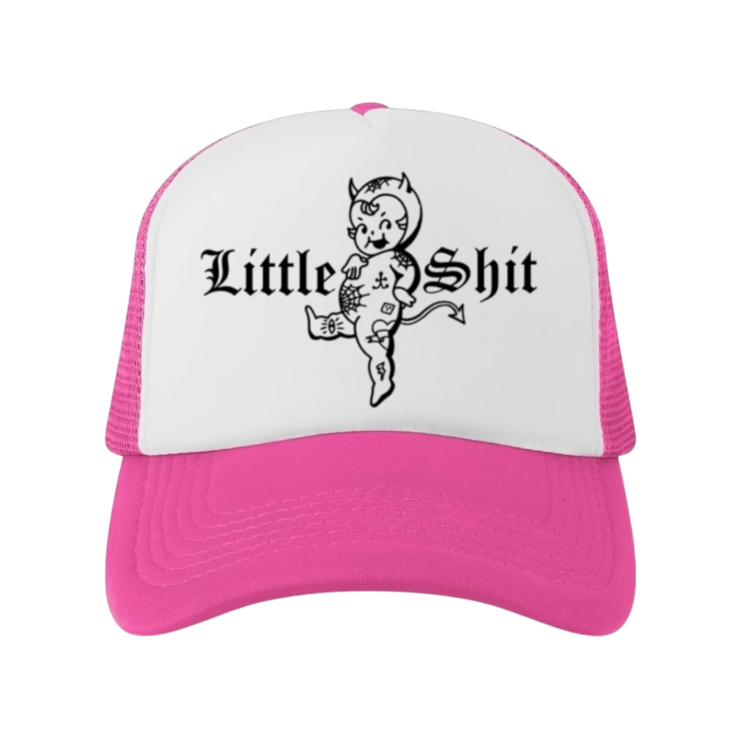 Little Shit Toddler Trucker Hat image 2