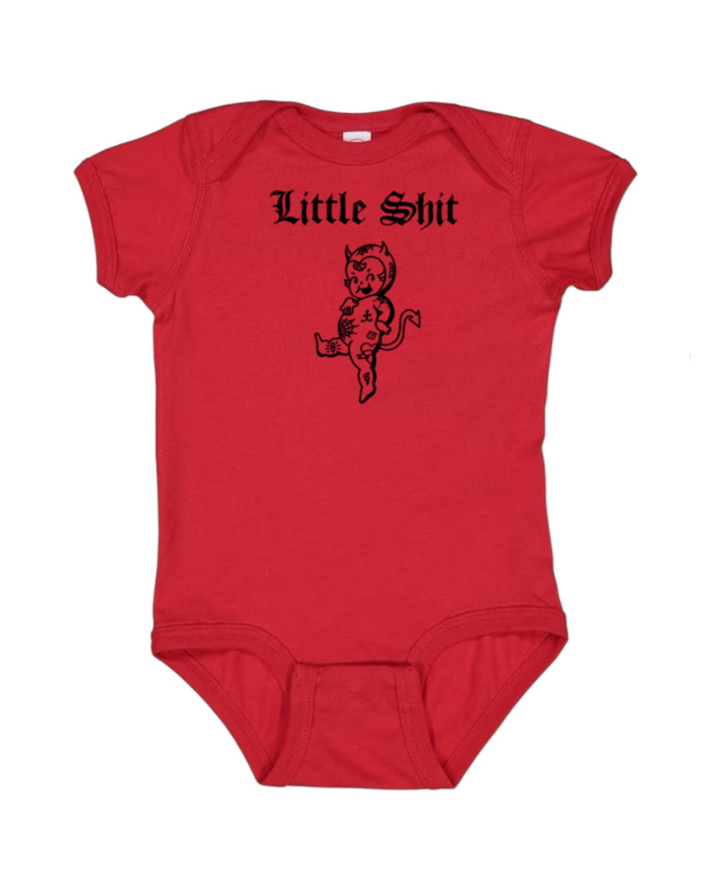 Red Little Shit Onesie & Toddler T