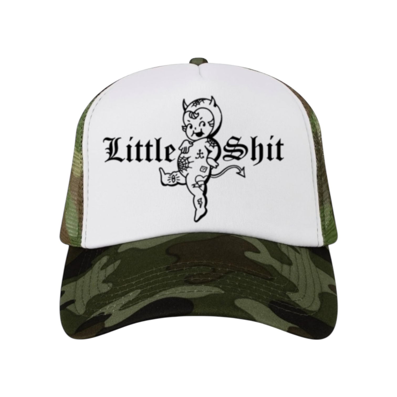 Little Shit Toddler Trucker Hat image 1