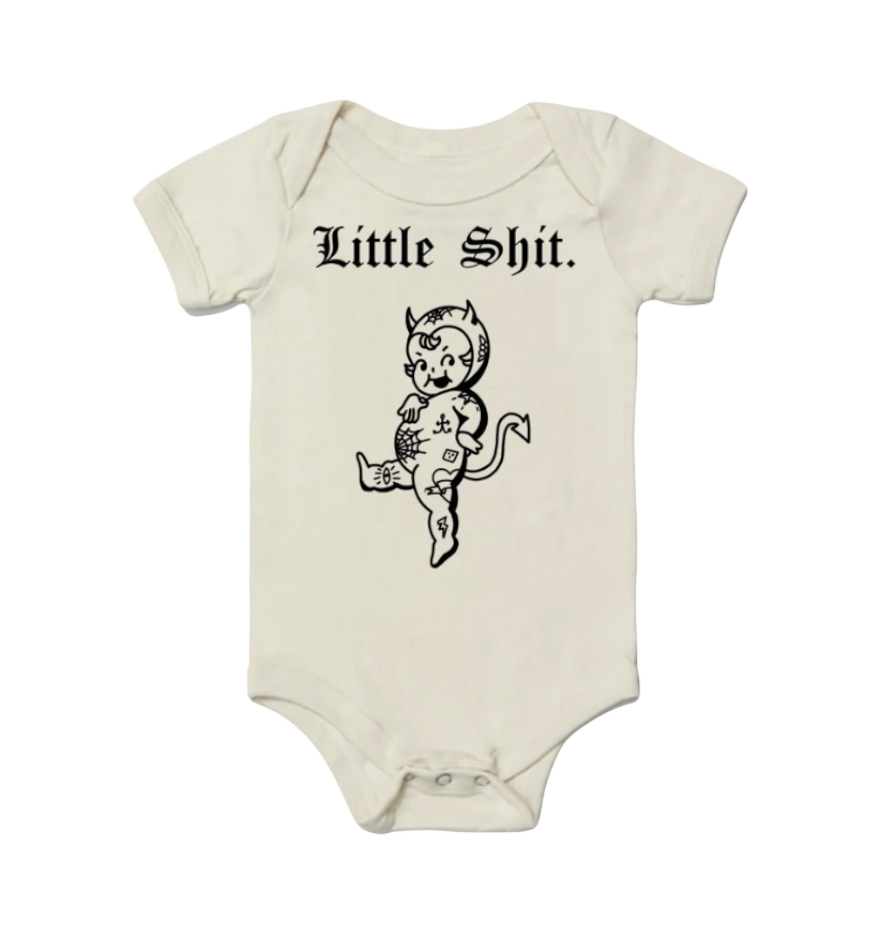 Little Shit Onesie image 1
