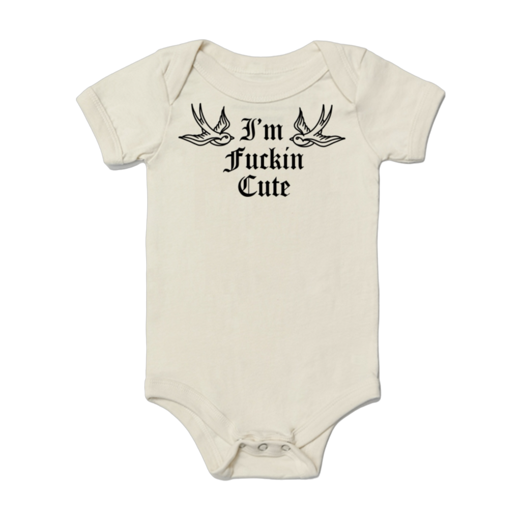 Im Fuckin Cute Onesie image 1