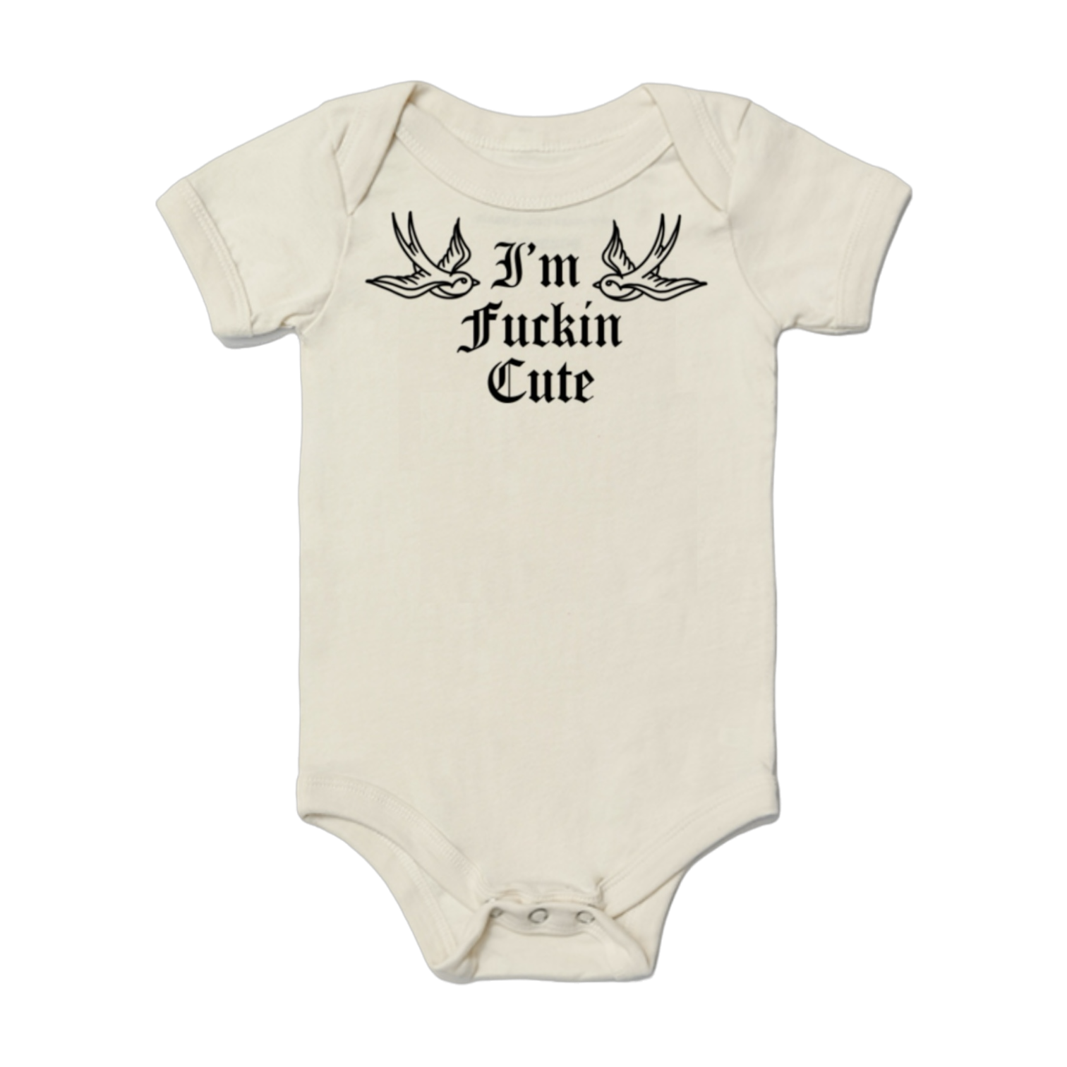 Im Fuckin Cute Onesie image 1