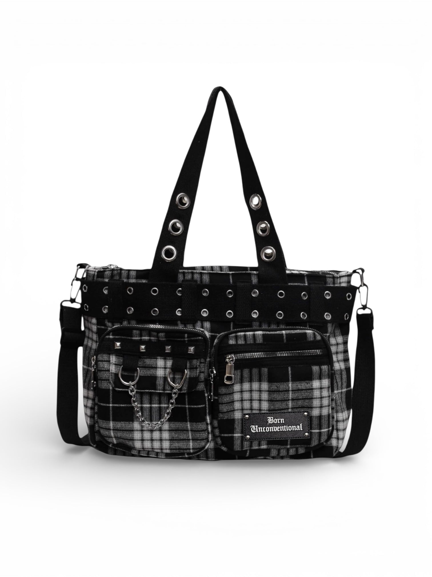 Plaid Punky Diaper Bag