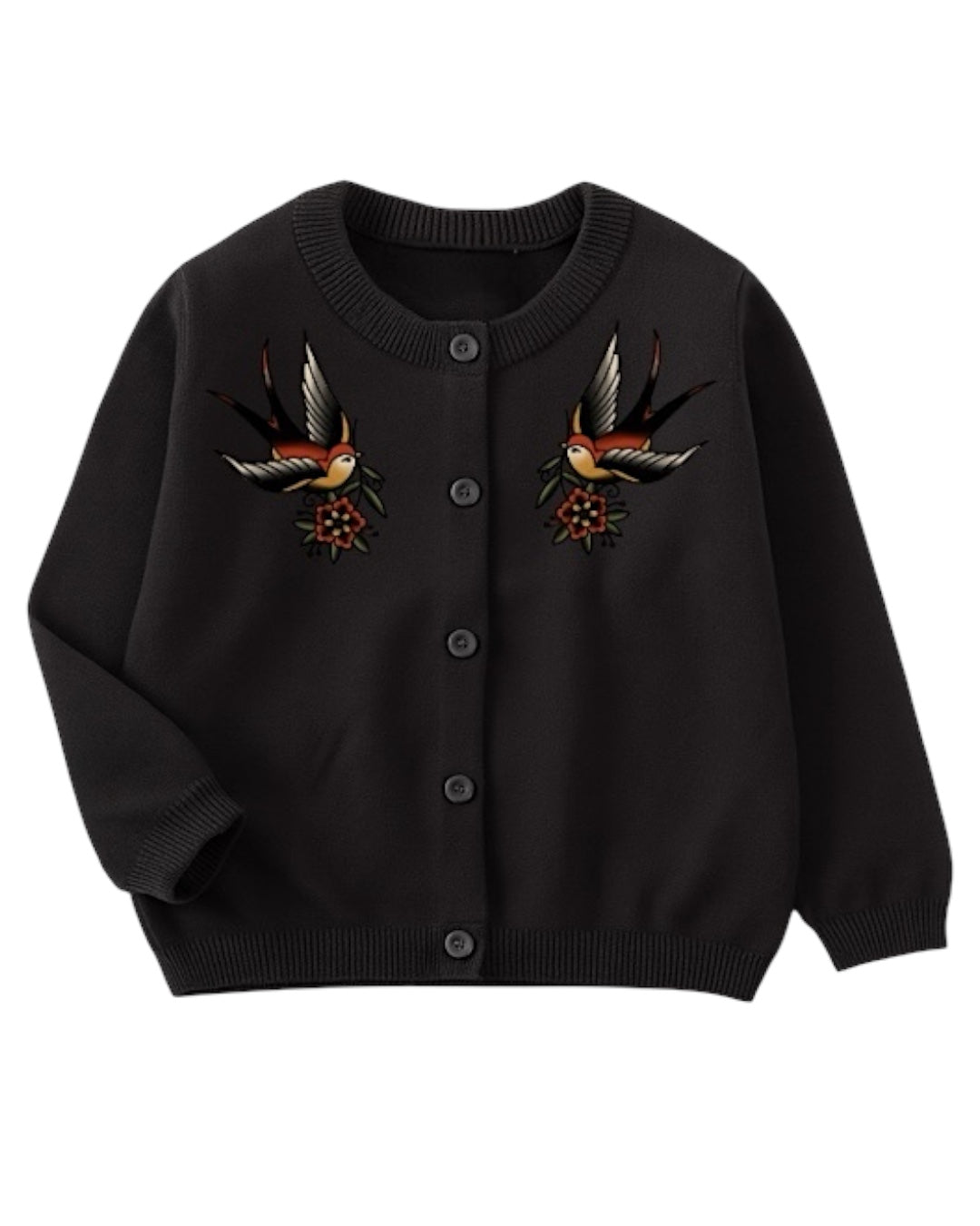 Black Sparrow Cardigan